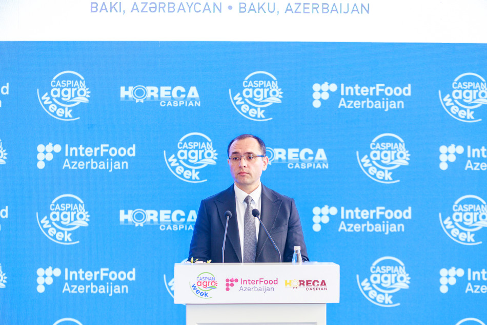 5 may tarixində Bakı Ekspo Mərkəzində 19-cu Azərbaycan Beynəlxalq Kənd Təsərrüfatı Sərgi və Forumu – Caspian Agro Week və 31-ci Azərbaycan Beynəlxalq Qida Sənayesi Sərgisi – InterFood Azerbaijan sərgilərinin rəsmi açılış mərasimi keçirilmişdir.